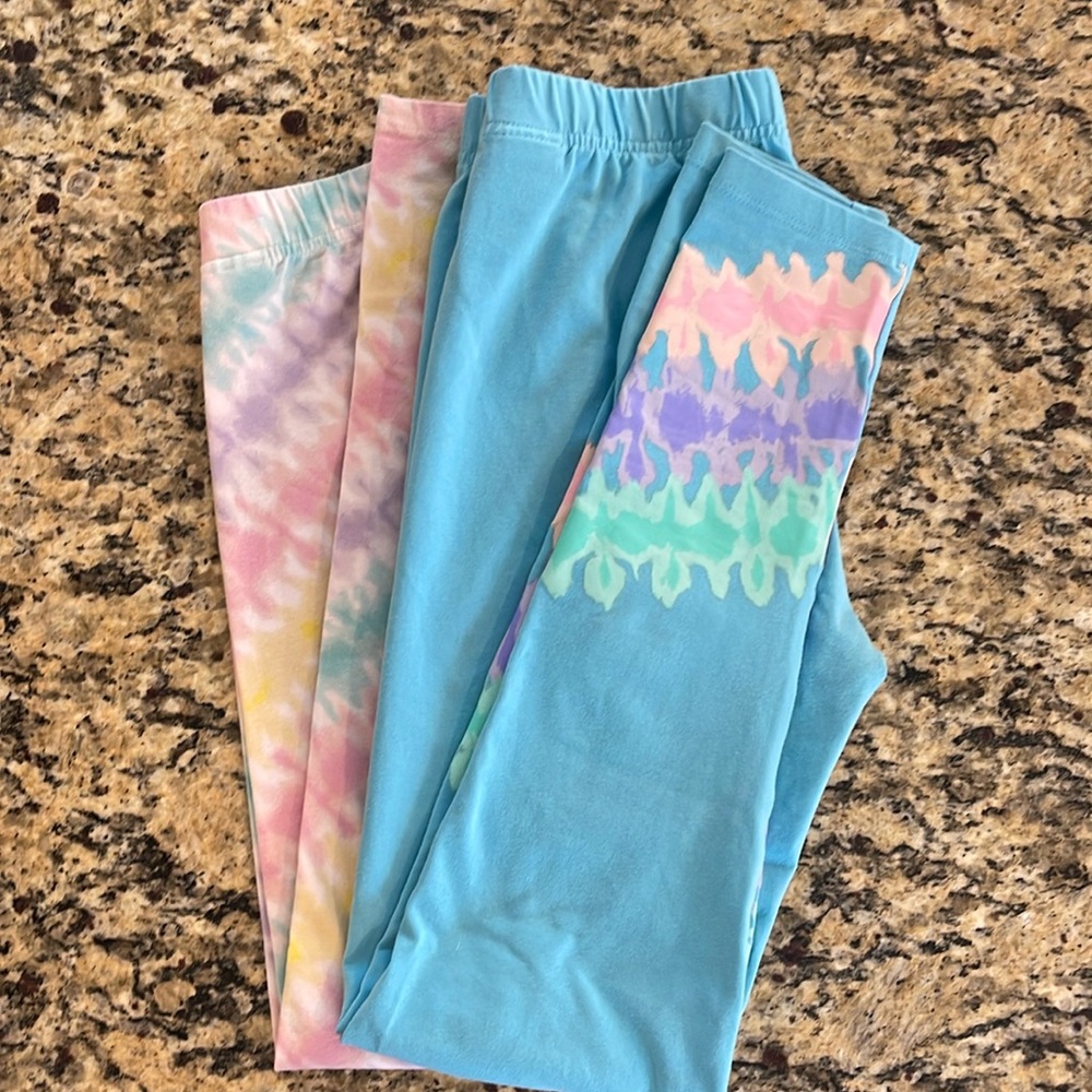 Lands End Girls Leggings - 2 Pack